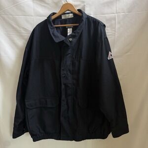 BULWARK Protective Apparel FR Jacket Size 4XL-RG ARC Rating 12.6 ATPV